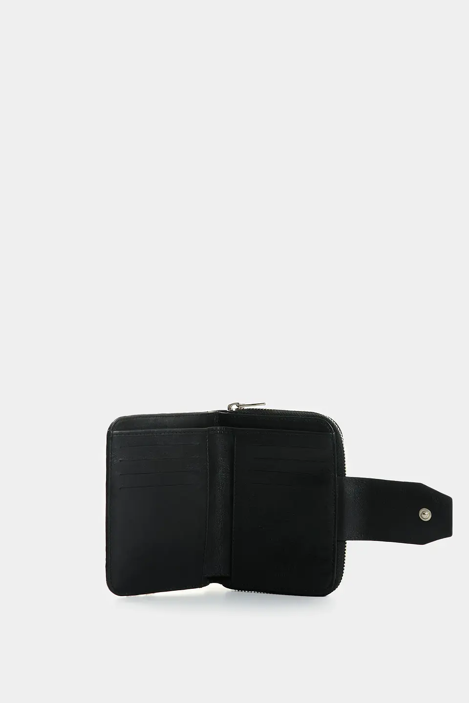 Billetera  Velez Hiedra de cuero para mujer grabado 2