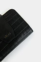 Billetera  Velez Hiedra de cuero para mujer grabado - Miniatura 3