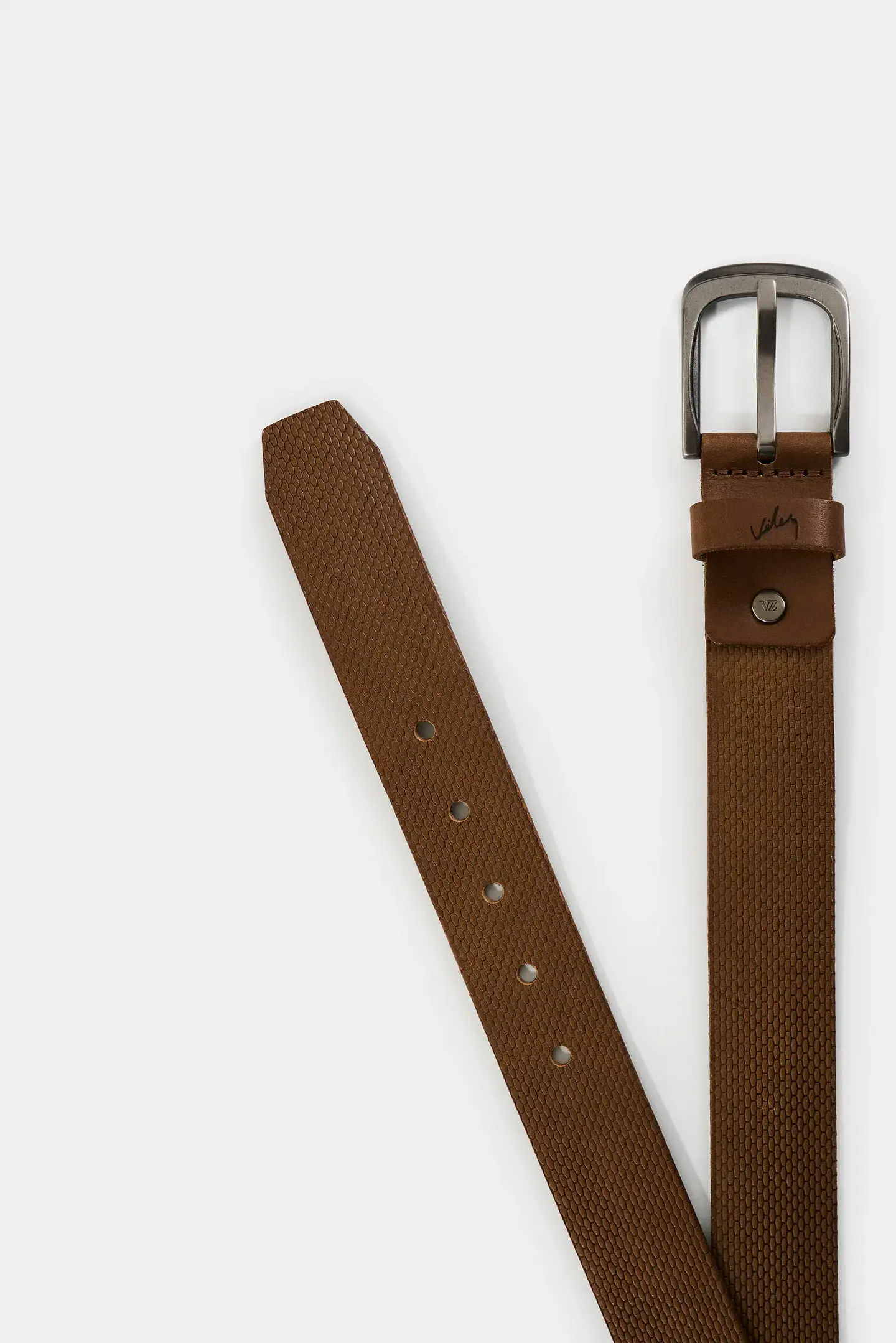 Cinturón Velez unifaz de cuero para hombre Kay 3