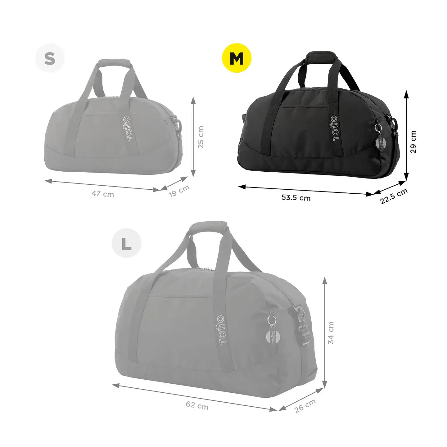 Tula Deportiva Totto Mediana Active 2