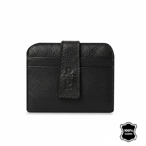 Billetera Totto De Cuero Void con RFID Blocker