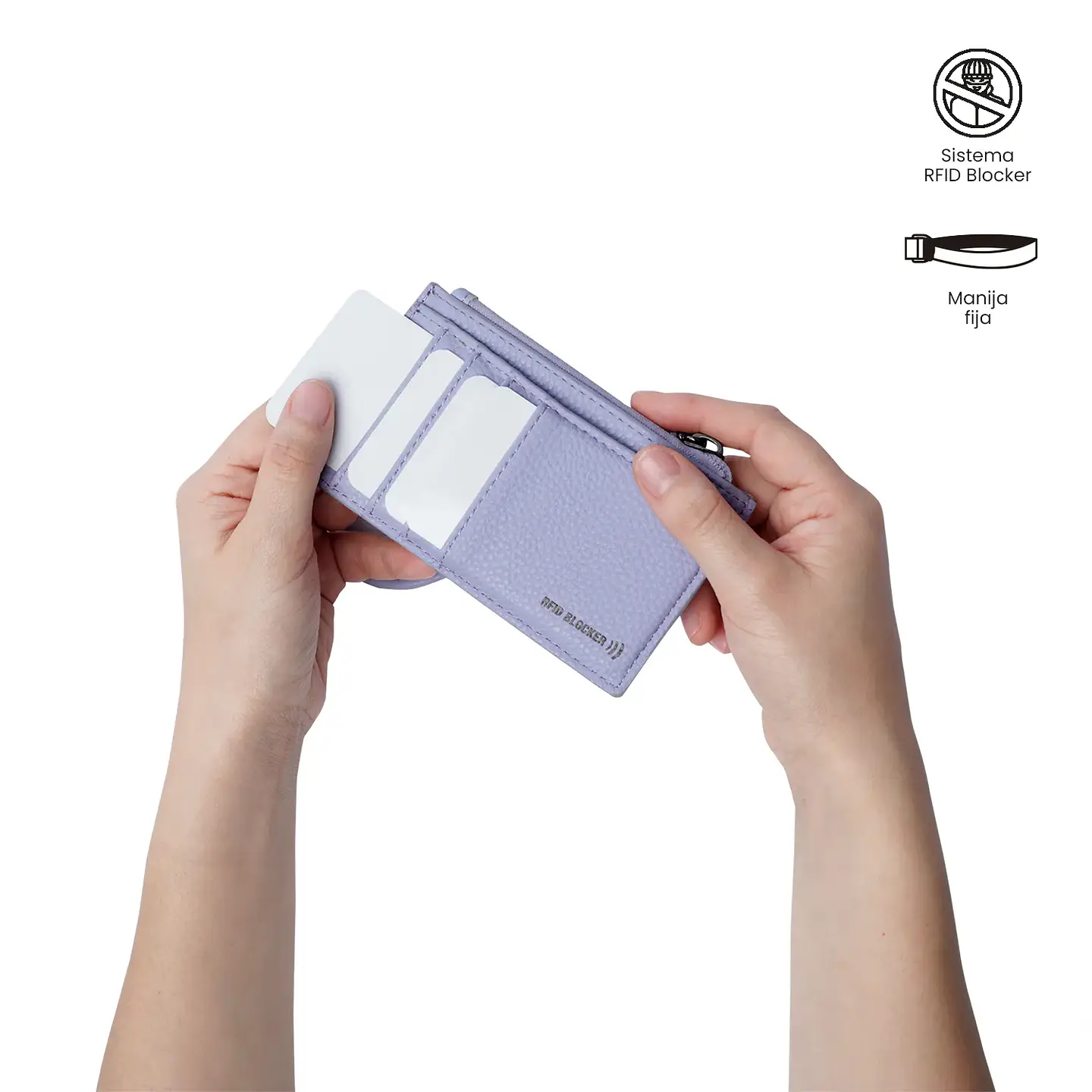 Portadocumentos Totto Smooth con RFID Blocker  12