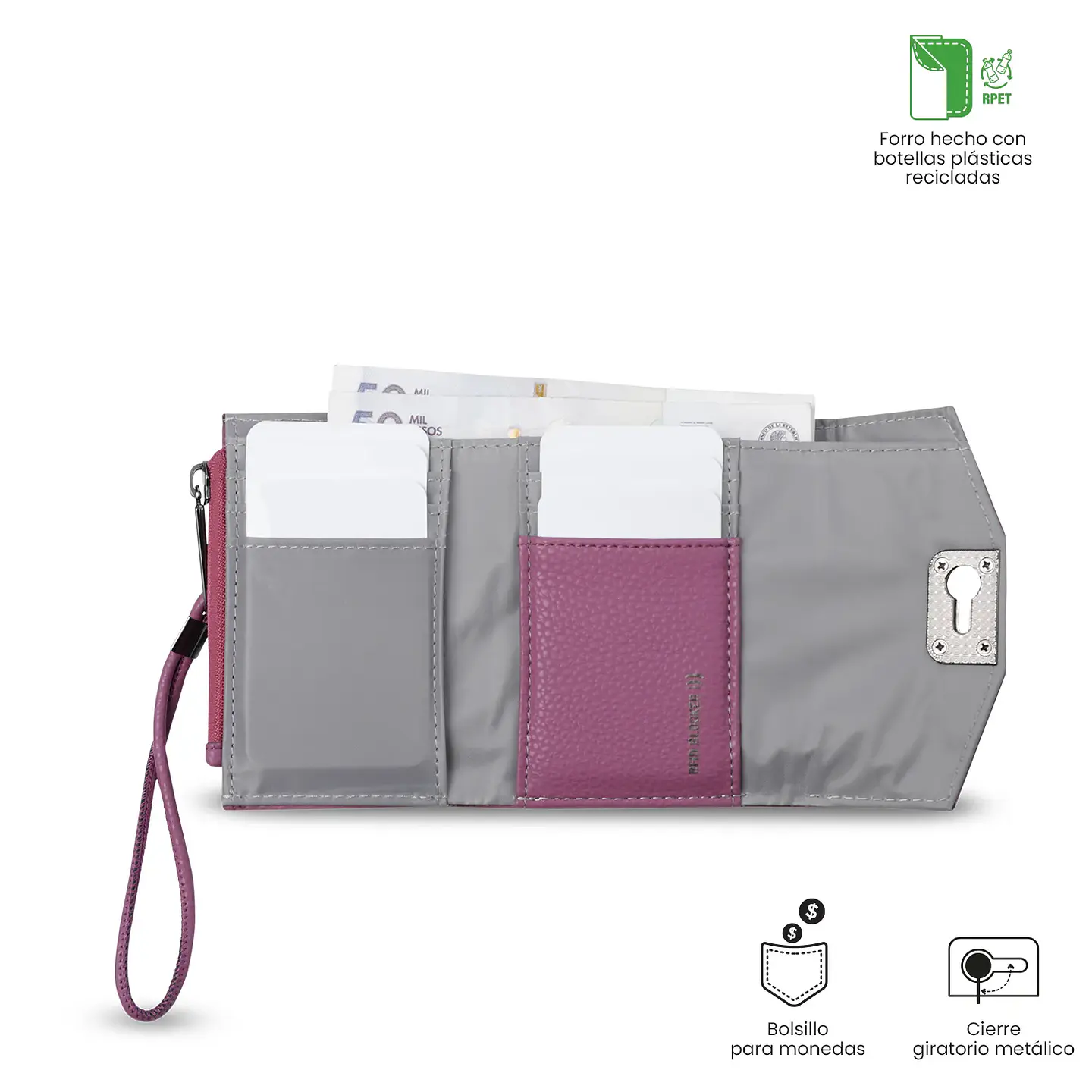 Billetera Totto Smooth Ney con RFID Blocker  13