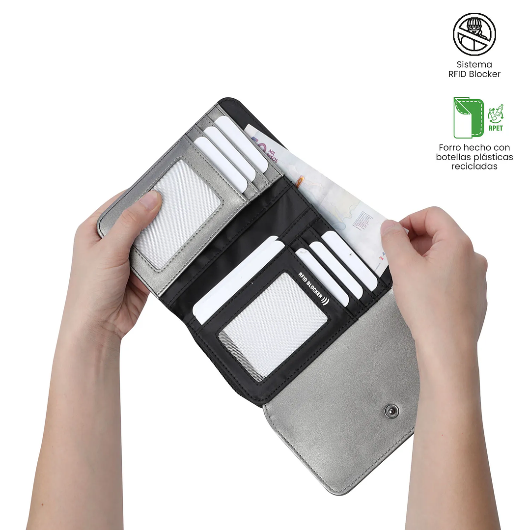 Billetera Totto Style Can con RFID Blocker 13