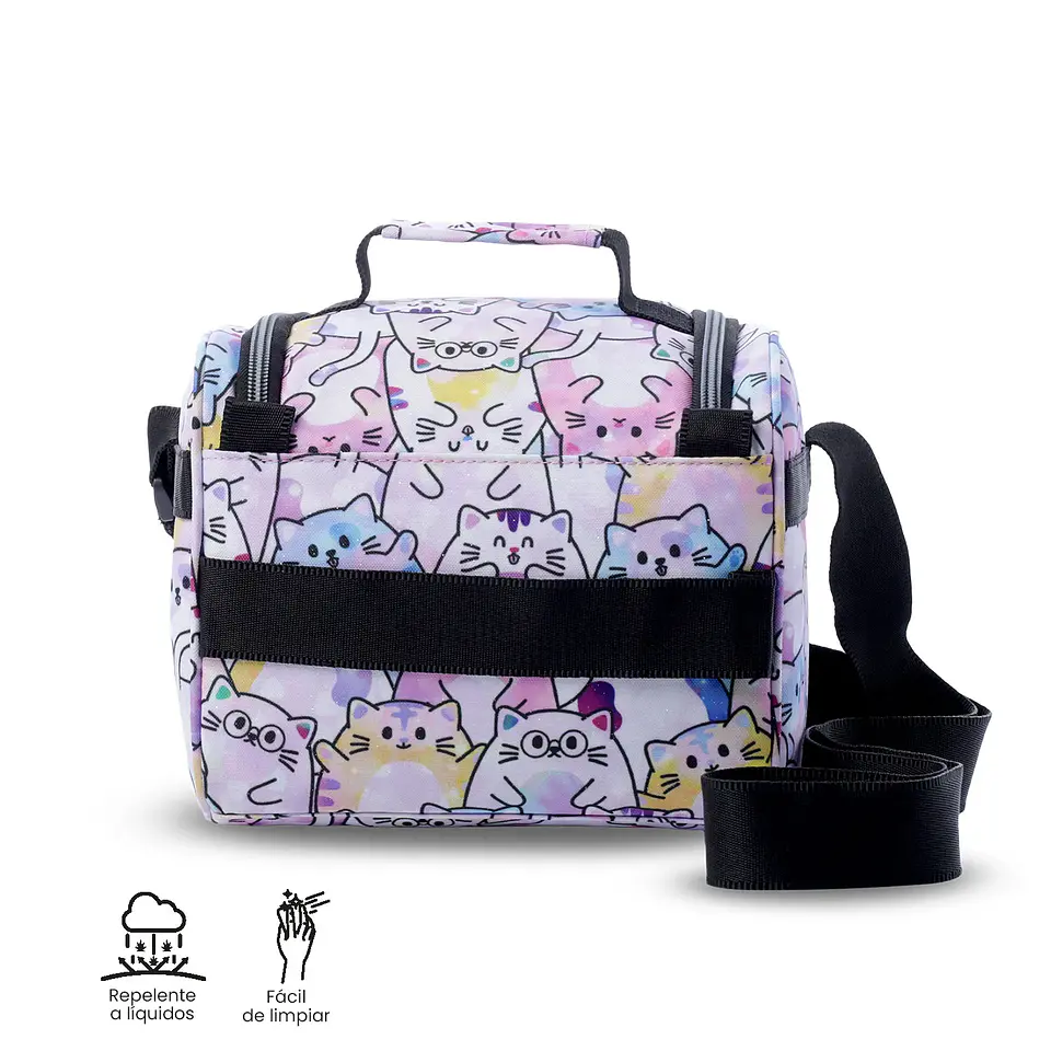 Lonchera Totto Térmica para Mujer Pizarra Glitter 4