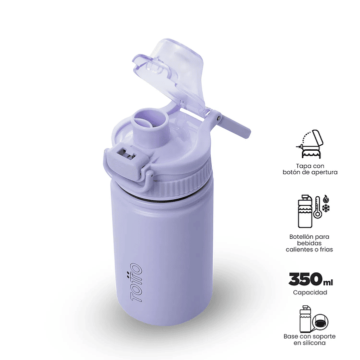 Botilito Totto Térmico Jet 350 ml  8