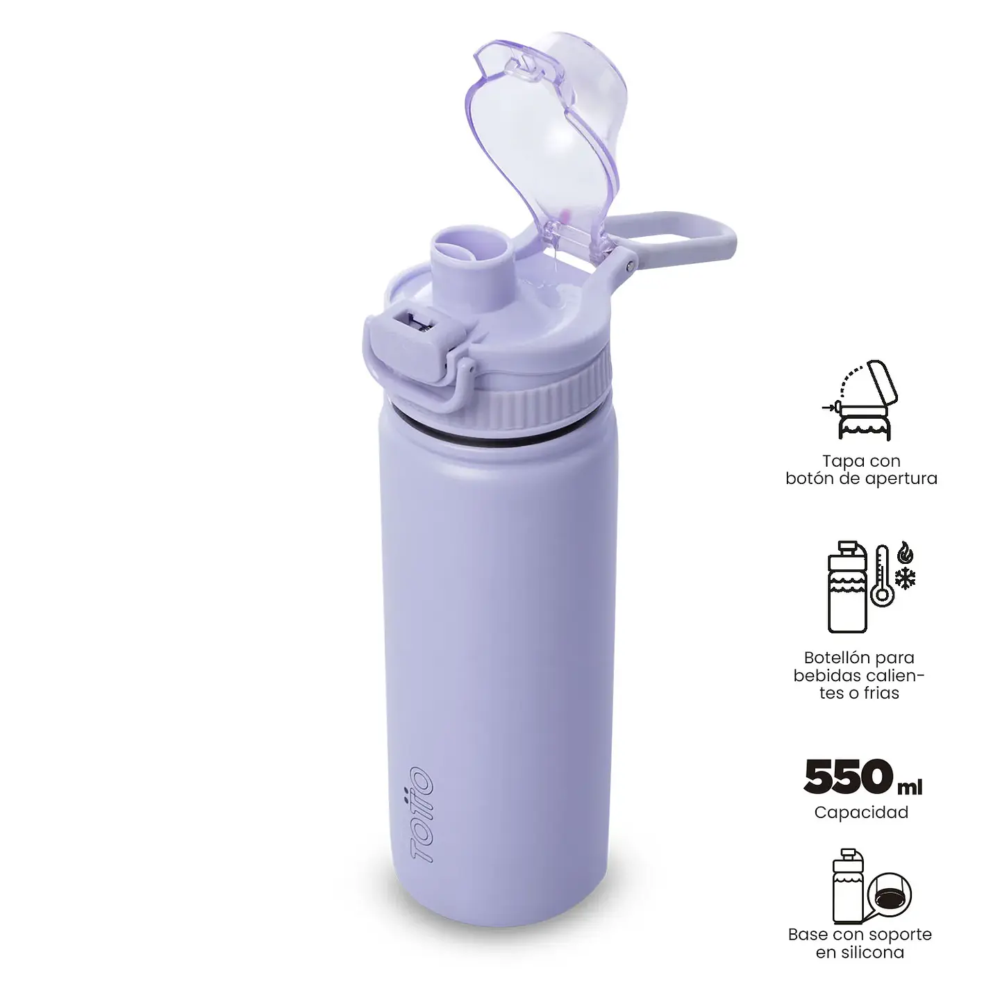 Botilito Totto Térmico Jet 550 ml  11