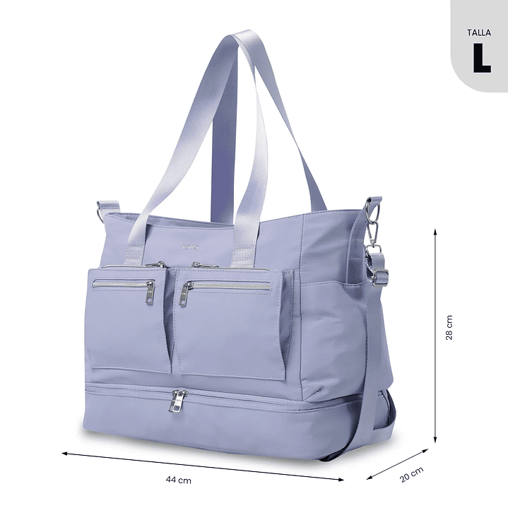 Bolso Totto Duffle Sahara Maxi Tote  26