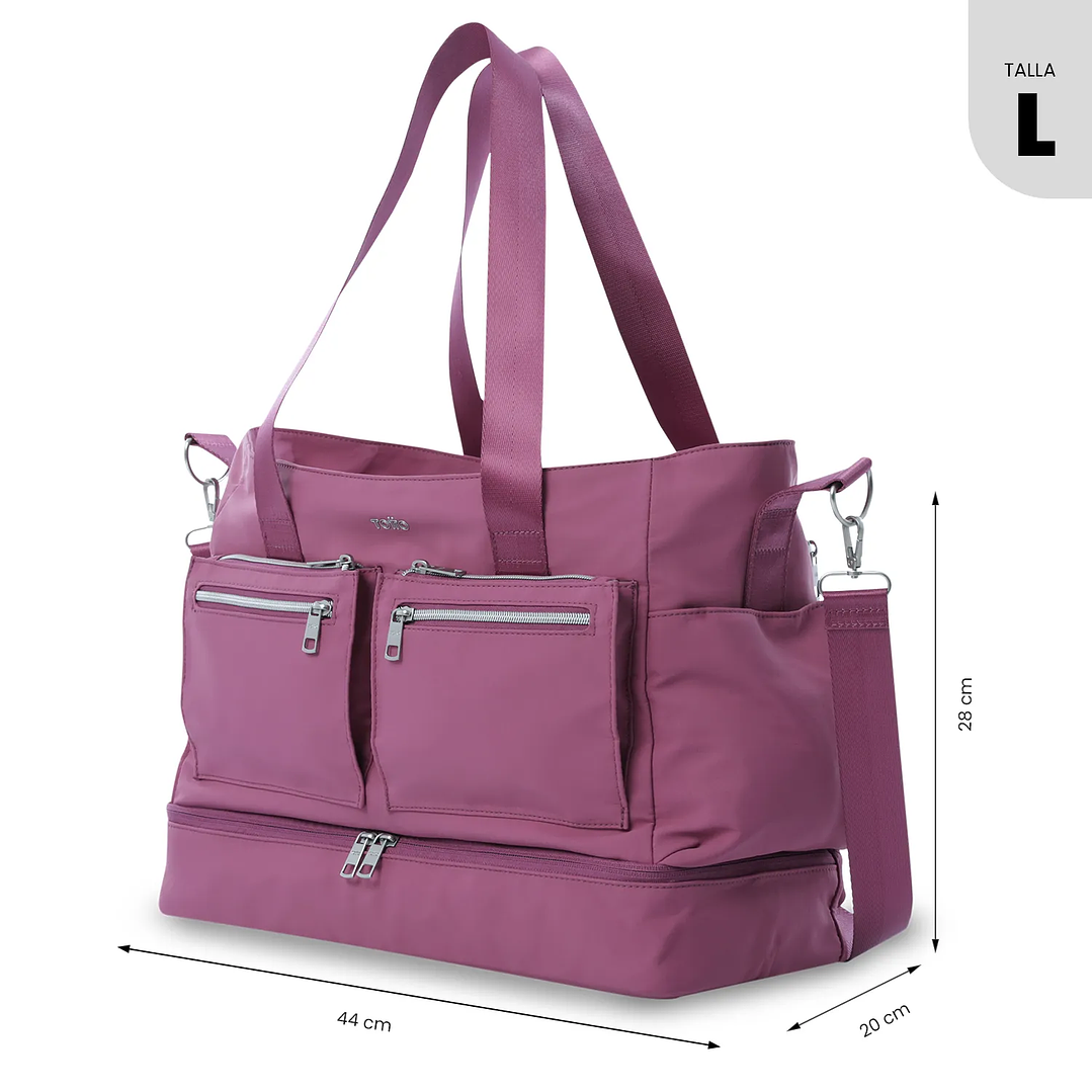 Bolso Totto Duffle Sahara Maxi Tote  23