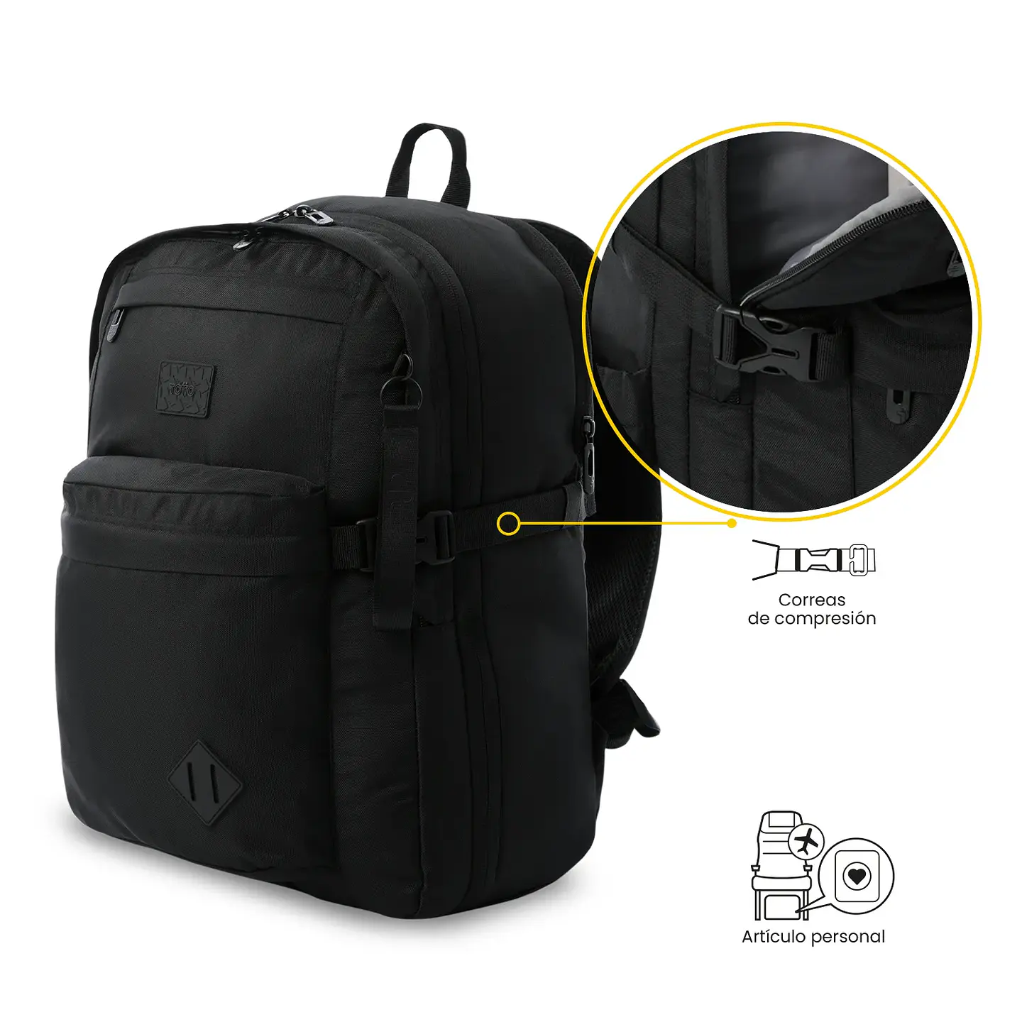 MORRAL DE VIAJE TOTTO EASY 15