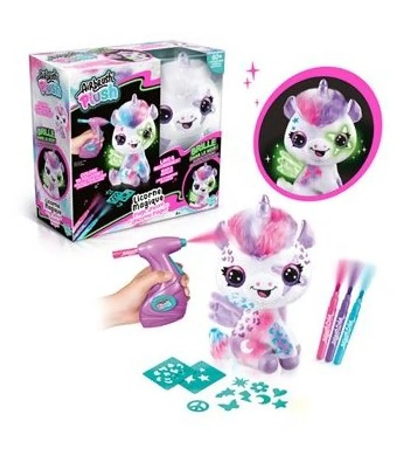 UNICORNIO MAGICO AIR BRUSH PLUS 2