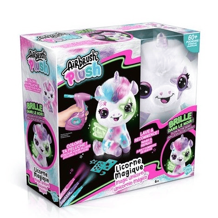 UNICORNIO MAGICO AIR BRUSH PLUS 1