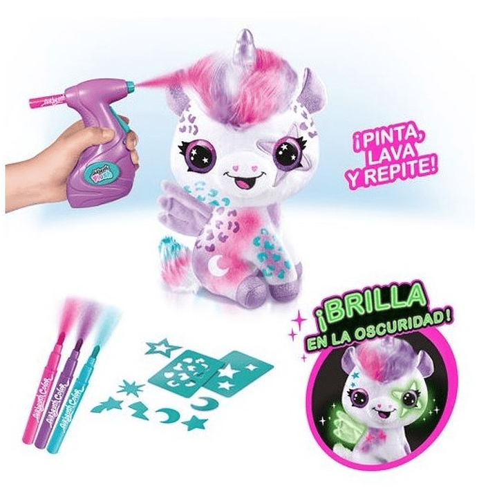 UNICORNIO MAGICO AIR BRUSH PLUS 3