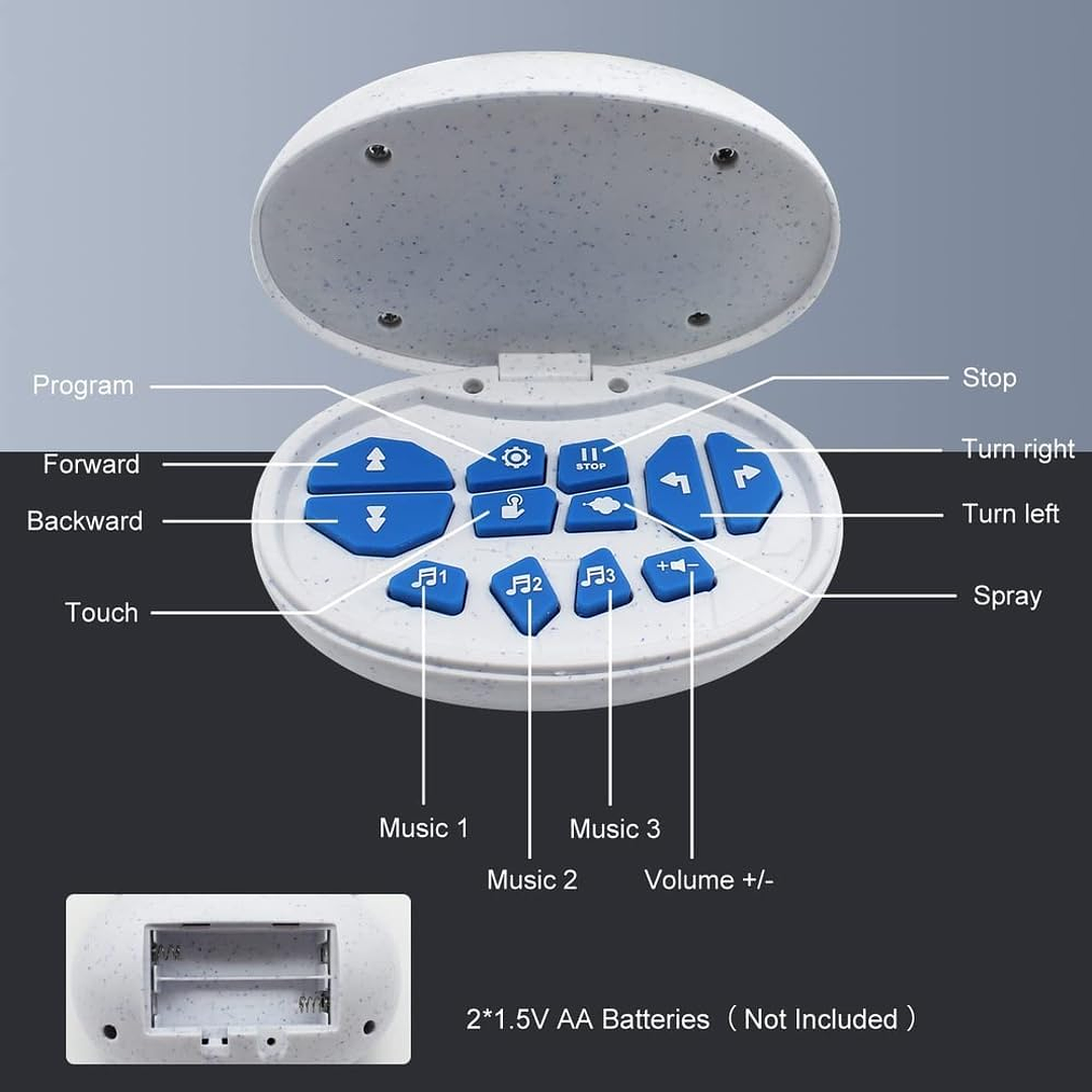 Juguete Dino Rc Inteligente Con Control Remoto Verde Dinosaurio 2