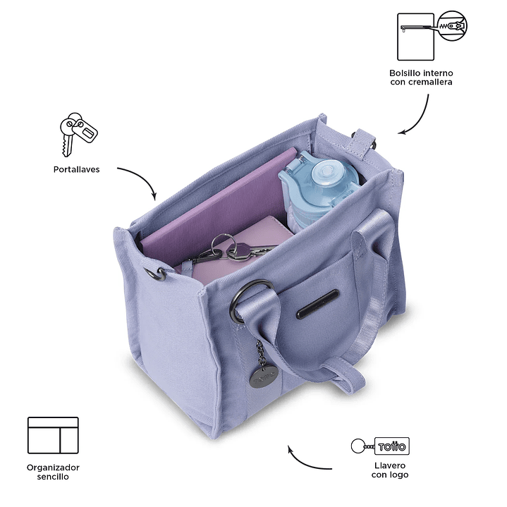 Bolso Totto  T-Bag S 19