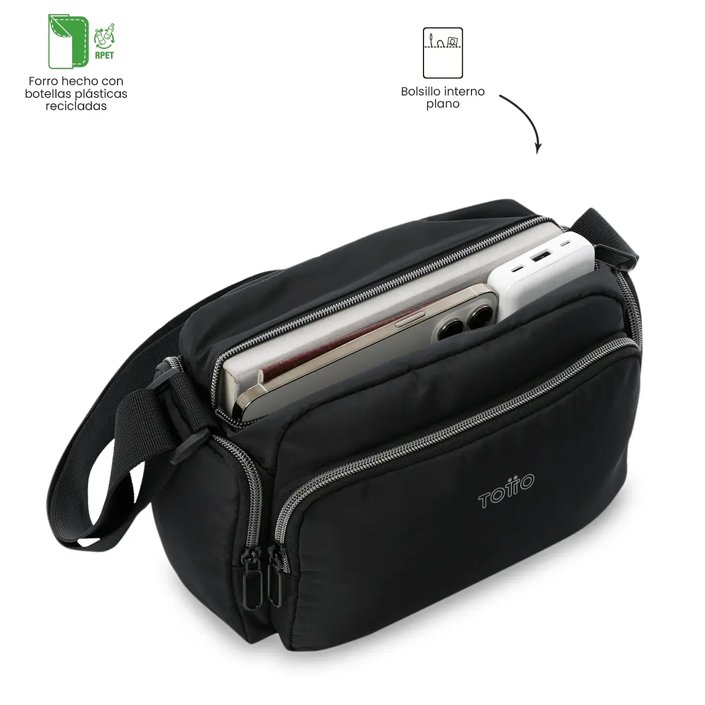Bolso Totto Brasil tipo Crossbody  5