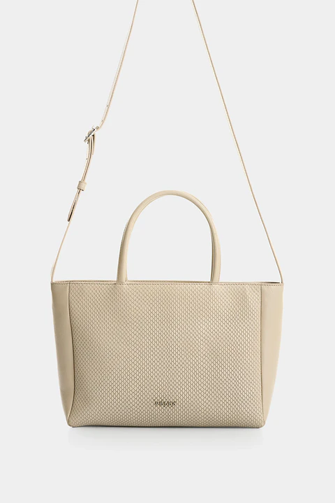 Bolso  Velez Bowling de cuero 