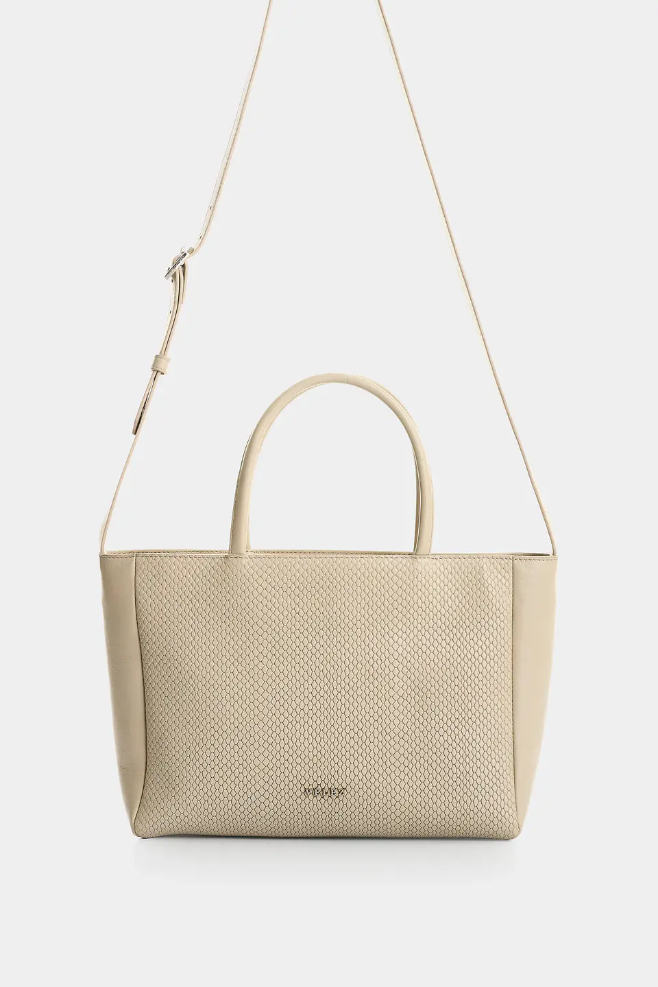 Bolso  Velez Bowling de cuero  1