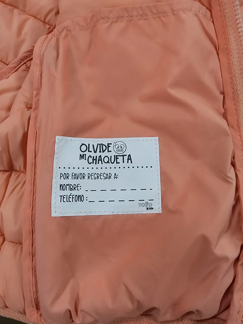 Chaqueta M Colorkid Acolchada Para niña 3