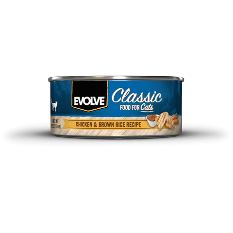 EVOLVE HUMEDOS CHICKEN CAT FOOD (Para todas las edades - Lata tipo pate - Pollo )