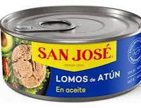Atún Lomito San José 160grs en aceite caja de 48 unidades 