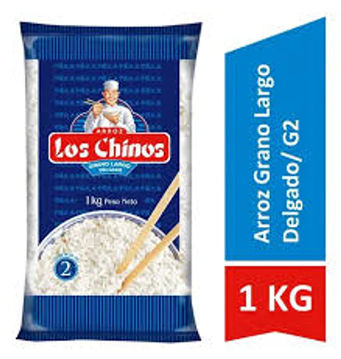 Arroz Los Chinos 1 kilo - manga de 10 unidades