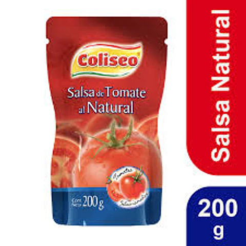 Salsa de tomate Coliseo 200 grs - 36 unidades la caja 