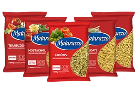 Fideos Matarazo 400grs - manga de 20 unidades ( hasta 2 variedades por manga)
