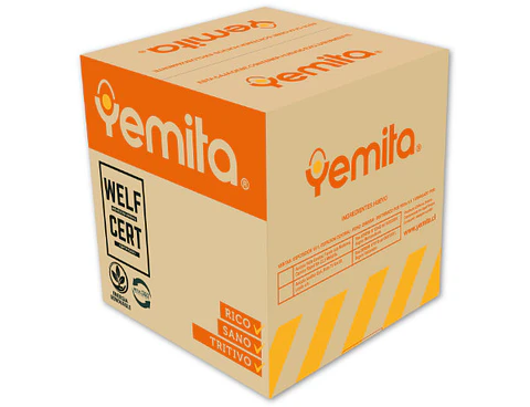Huevos Yemita Jumbo Blanco caja de 6 Bandejas de 30 unidades ( 180 huevos )