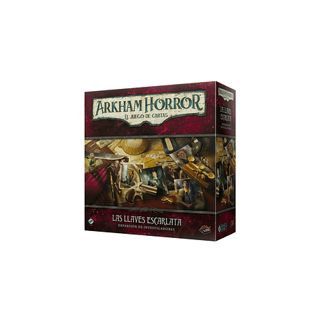 Arkham Horror LCG Las Llaves Escarlata exp. investigadores