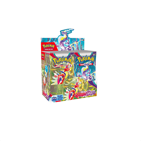 Pokémon: Scarlet & Violet- 36 Booster Box - Inglés 