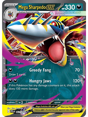 Mega Sharpedo ex #061