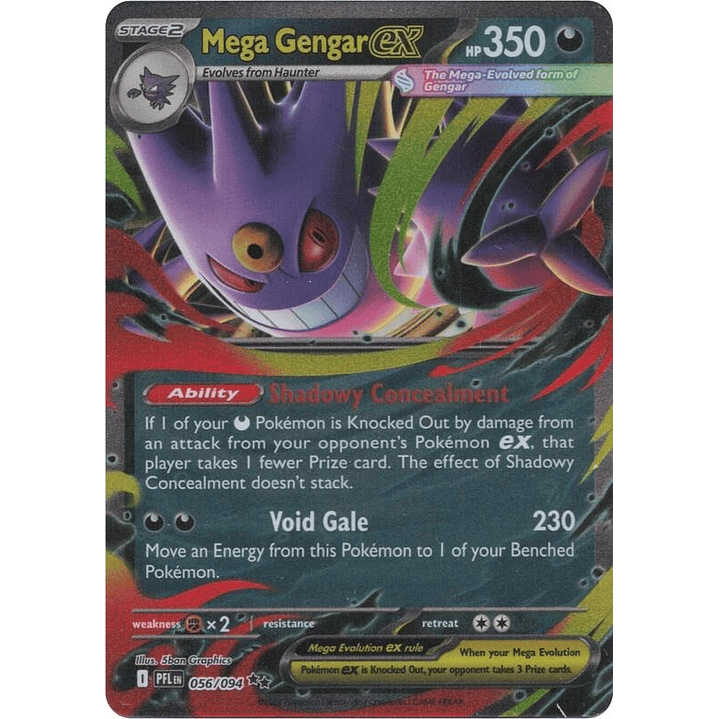 Mega Gengar ex #056 1