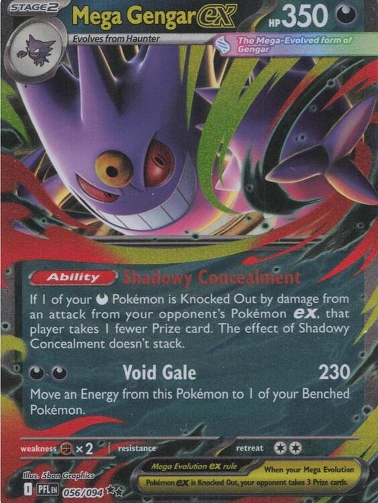 Mega Gengar ex #056 1