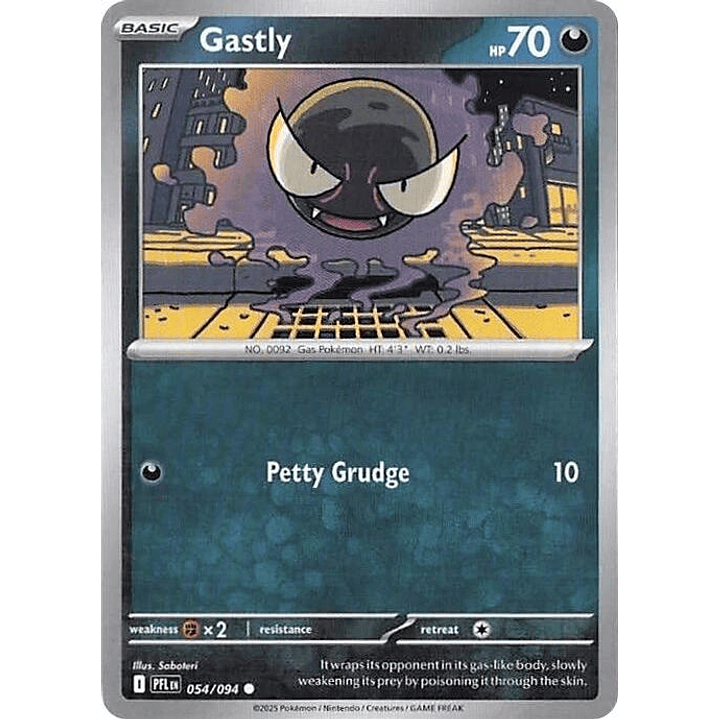 Gastly #054 1