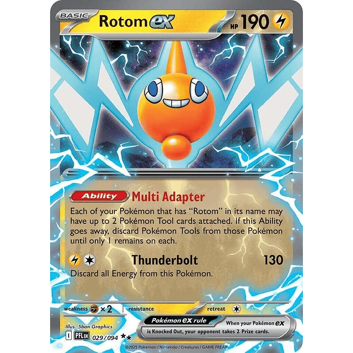 Rotom ex #029 1