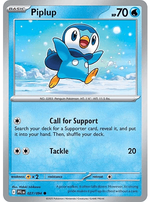 Piplup #027