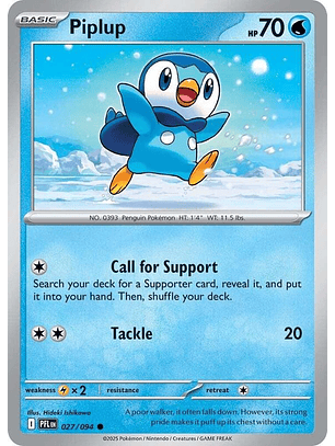 Piplup #027