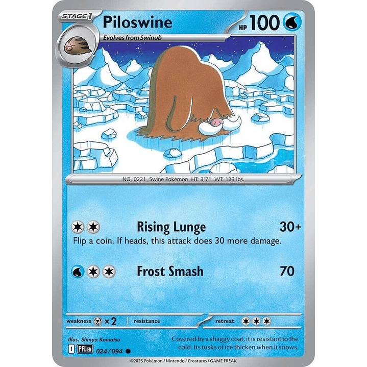 Piloswine #024 1
