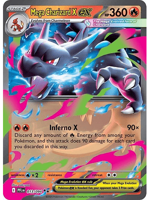 Mega Charizard X ex #013