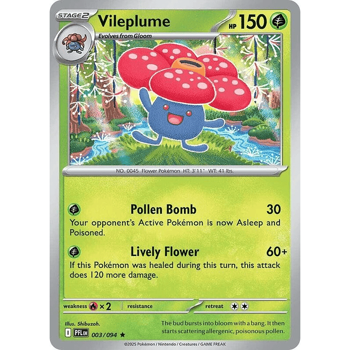 Vileplume #003 1