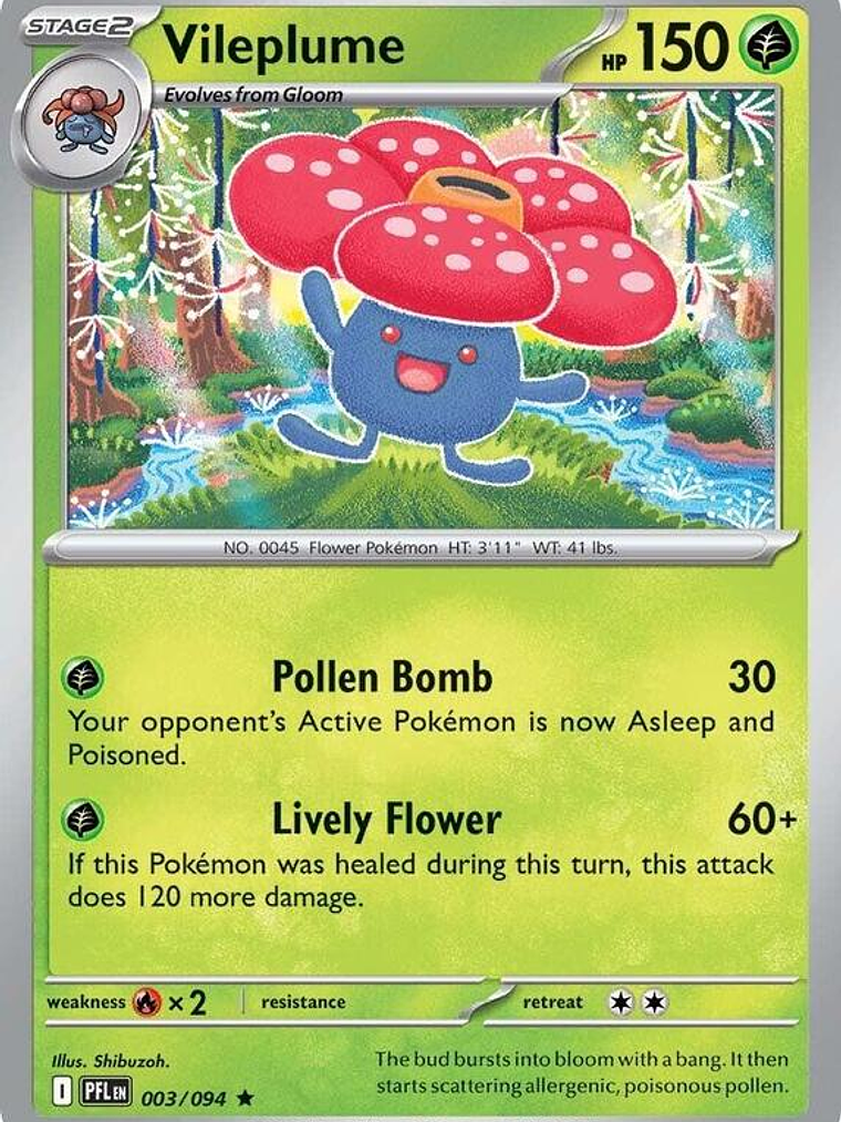 Vileplume #003 1