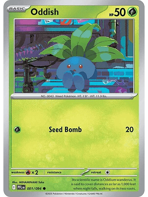 Oddish #001