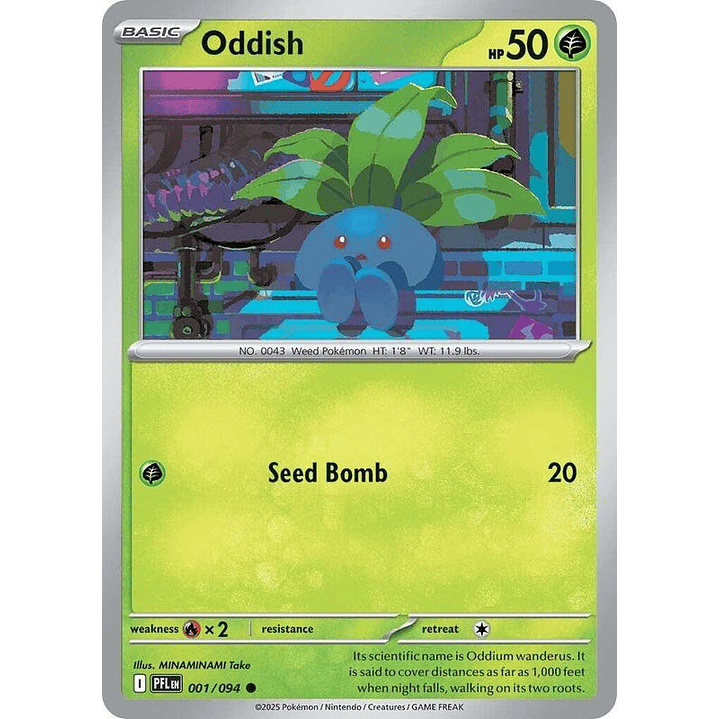 Oddish #001 1