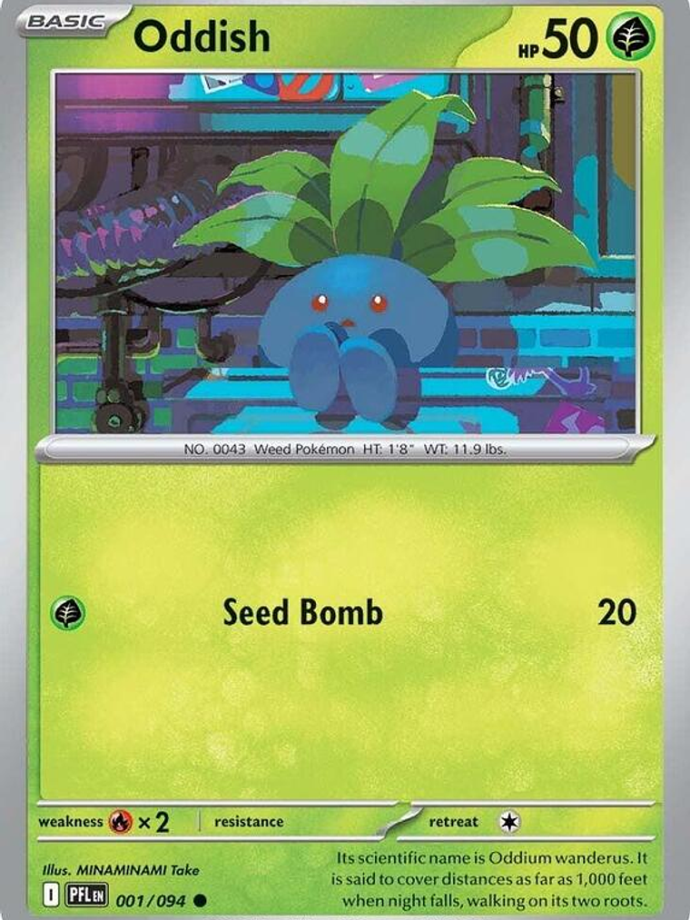 Oddish #001 1