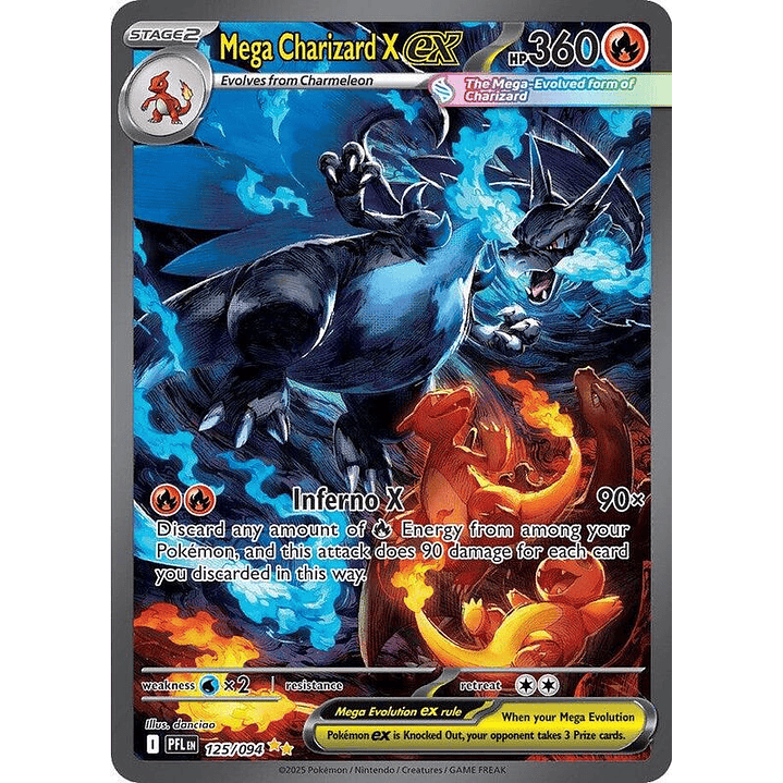 Mega Charizard X ex #125 1