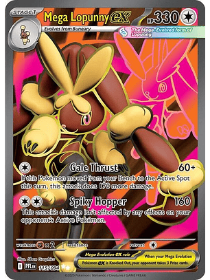 Mega Lopunny ex #115