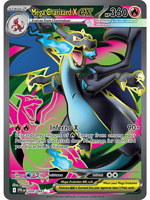 Mega Charizard X ex #109