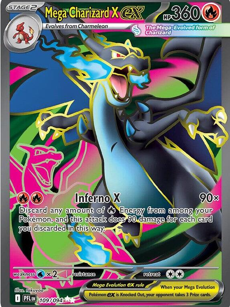 Mega Charizard X ex #109 1