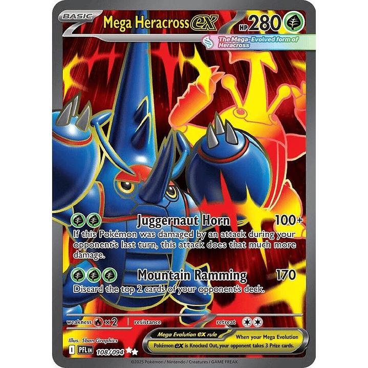 Mega Heracross ex #108 1